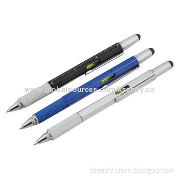 2014 newest tech tool 6-in-1 stylus pen with screwdrivers and ballpoint pen